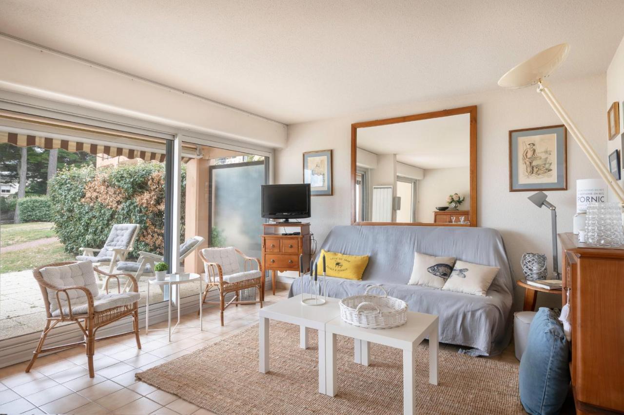 Rez-De-Terrasse Face Mer Pour 4 Personnes Pornic Luaran gambar