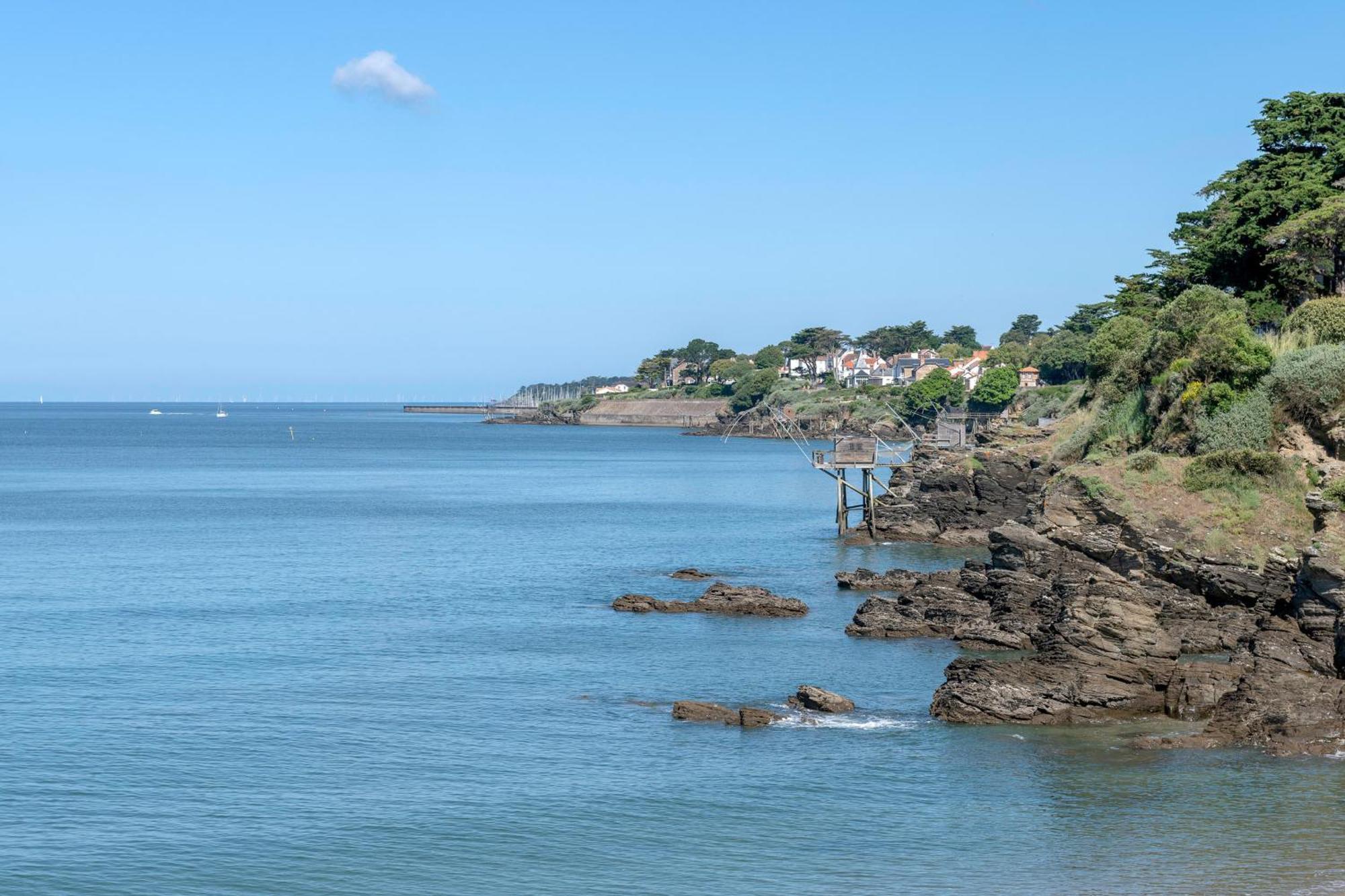 Rez-De-Terrasse Face Mer Pour 4 Personnes Pornic Luaran gambar